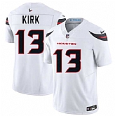 Men & Women & Youth Houston Texans #13 Christian Kirk White 2025 F.U.S.E. Vapor Limited Stitched Jersey,baseball caps,new era cap wholesale,wholesale hats